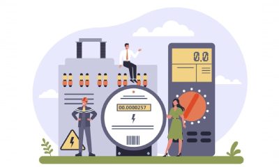 Electric Power Metering for Single and Three Phase Systems