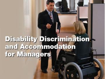 Disability Discrimination and Accommodation Course