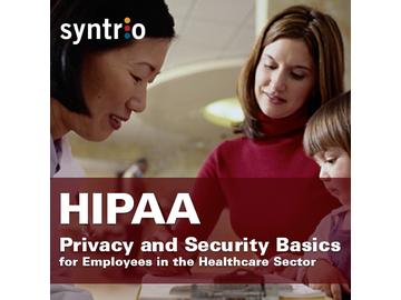 HIPAA Privacy and Security Basics for Employees in the Healthcare Sector Course
