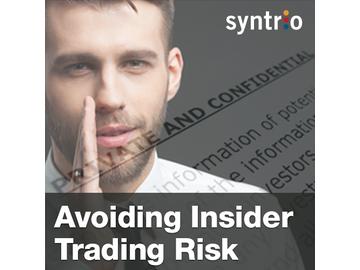 Avoiding Insider Trading Risk Course