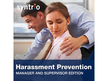 Harassment Prevention: Managers and Supervisor Edition Course