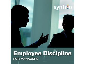 Employee Discipline Course