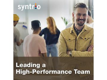 Leading a High-Performance Team Course