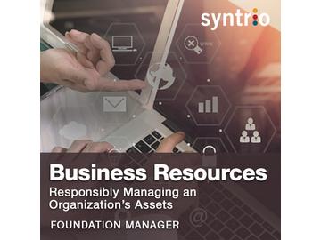 Business Resources: Responsibly Managing an Organization鈥檚 Assets Manager Course