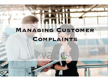 Managing Customer Complaints Course