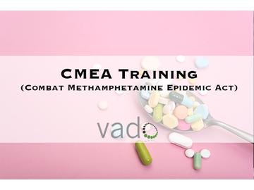 CMEA (Combat Methamphetamine Epidemic Act) Training