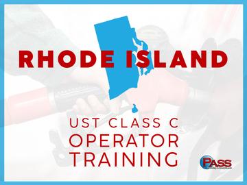 Rhode Island UST Class C Operator Training