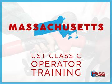 Massachusetts UST Class C Operator Training