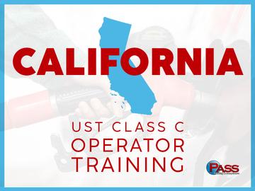 California UST Class C Operator Training