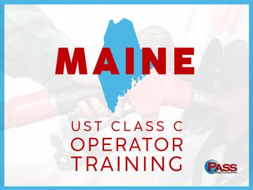 Maine UST Class C Operator Training
