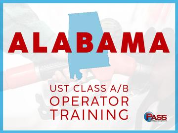 Alabama UST Class A/B Operator Training
