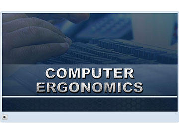 Computer Ergonomics Course