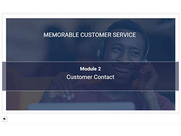 Customer Contact Course
