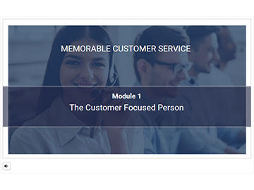 The Customer Focused Person Course