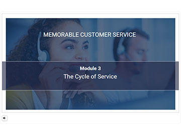 The Cycle of Service Course