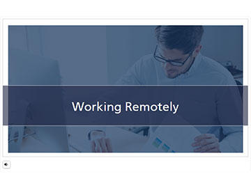Working Remotely Course