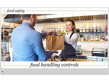 Food Safety: Food Handling Controls
