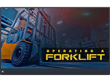 Operating a Forklift
