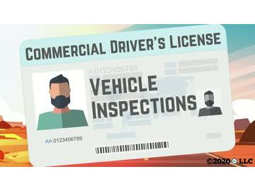 Commercial Driver's License: Vehicle Inspections