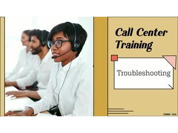 Call Center Training: Troubleshooting