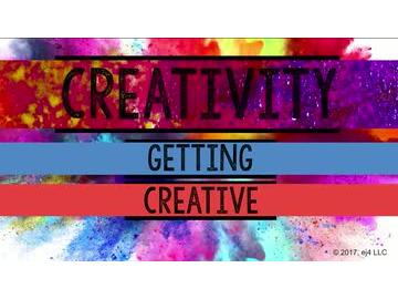 Creativity: 01. Getting Creative