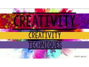 Creativity: 03. Techniques