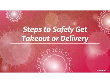 Steps to Safely Get Takeout or Delivery