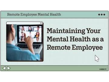 Remote Employee Mental Health: Maintaining Your Mental Health as a Remote Employee