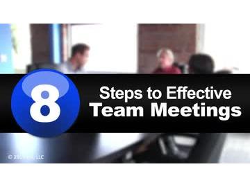 8 Steps to Effective Team Meetings