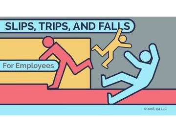 Slips, Trips, and Falls for Employees