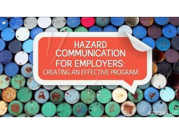 Hazard Communication for Employers: 01. Creating an Effective Program