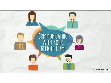 Healthy Communication: 05. Communicating with Your Remote Team
