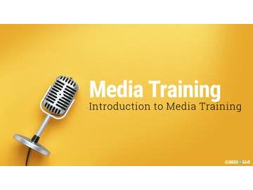 Media Training: Introduction to Media Training