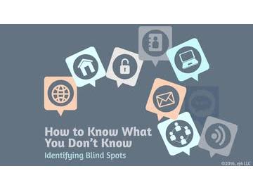 How to Know What You Don't Know: 02. Identifying Blind Spots