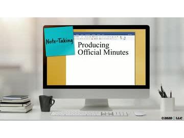 Note-Taking: Producing Official Minutes