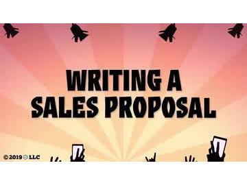 Writing a Sales Proposal