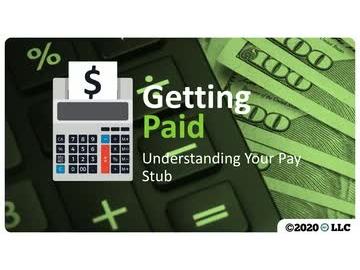 Getting Paid: Understanding Your Pay Stub