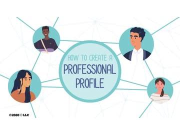 How to Create a Professional Profile