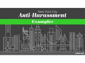 New York City Anti-Harassment: 04. Examples