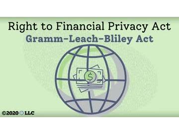 Right to Financial Privacy Act: Gramm-Leach-Bliley Act - Title V