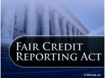 Fair Credit Reporting Act