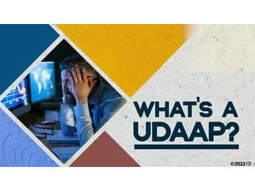 What's a UDAAP?