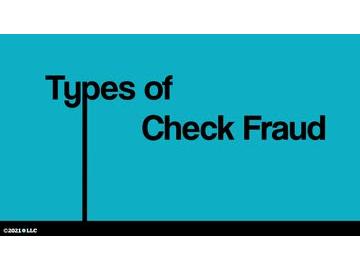 Types of Check Fraud