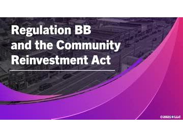 Regulation BB and the Community Reinvestment Act