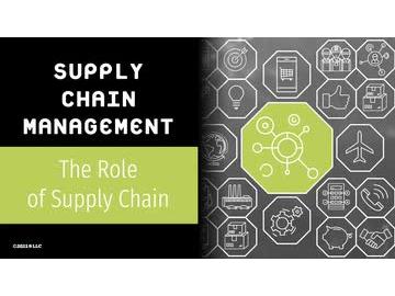 Supply Chain Management: The Role of Supply Chain
