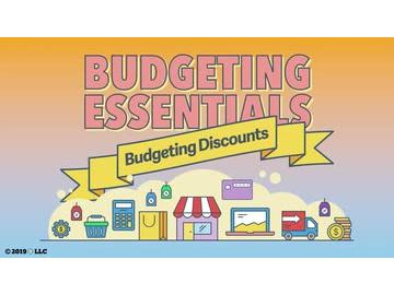 Budgeting Essentials: 06. Budgeting Discounts