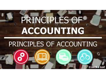 Principles of Accounting: 01. Principles of Accounting