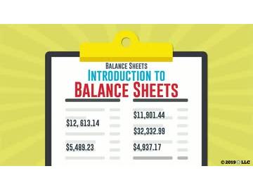 Balance Sheets: 01. Introduction to Balance Sheets