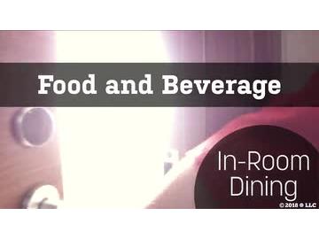 Food and Beverage: 01. In-Room Dining