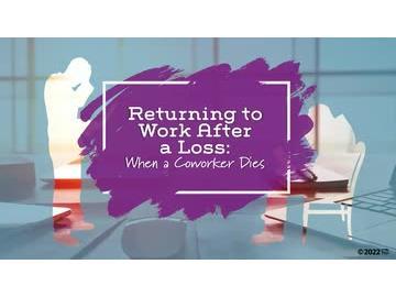 Returning to Work After a Loss